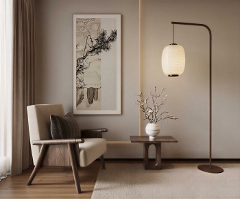 New Chinese Style Lounge Chair-ID:857989075