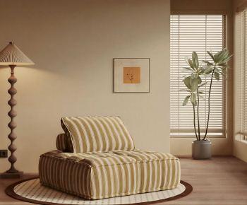Modern Single Sofa-ID:907222035