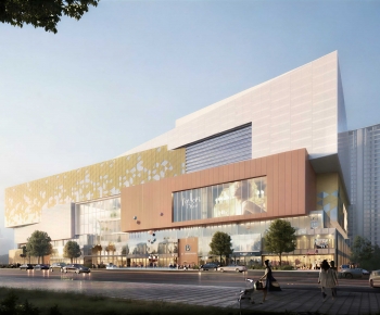 Modern Appearance Of Commercial Building-ID:915508038