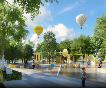 Modern Park Landscape-ID:533781157