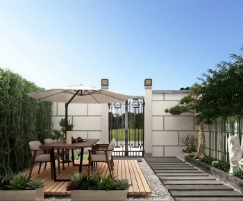 Modern Courtyard/landscape-ID:299155002