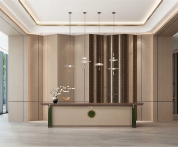 New Chinese Style Lobby Hall-ID:837825063
