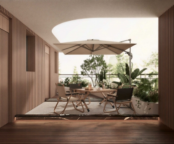 Modern Balcony-ID:210877904