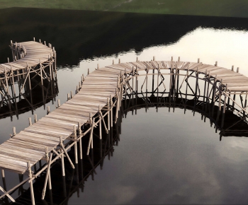 Chinese Style Bridge-ID:526896955