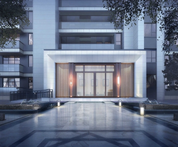 Modern Building Component-ID:215480092