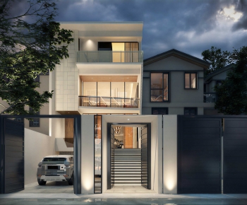 Modern Detached Villa-ID:539491898