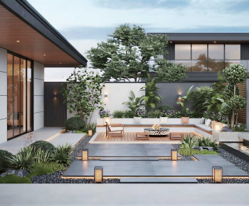 Modern Courtyard/landscape-ID:798950281