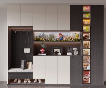 Modern Shoe Cabinet-ID:736044885