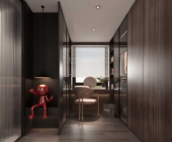 Modern Clothes Storage Area-ID:789426093