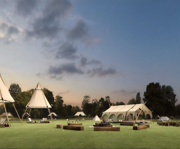 Modern Park Landscape-ID:539243944