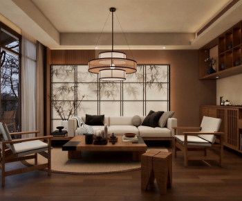 Japanese Style A Living Room-ID:849900964