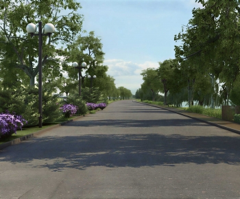 Modern Park Landscape-ID:982240921