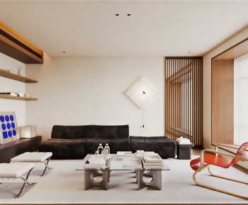 Modern A Living Room-ID:203454023