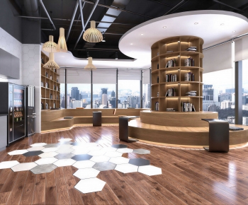 Modern Bookstore Book Bar-ID:989636905
