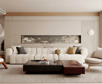 Modern A Living Room-ID:386909965