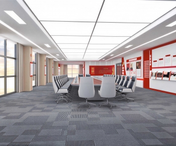 Modern Meeting Room-ID:734065067