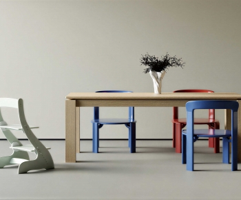 Modern Dining Table And Chairs-ID:931426053