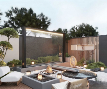 Modern Courtyard/landscape-ID:985064982