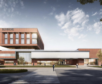 Modern Appearance Of Commercial Building-ID:766798027