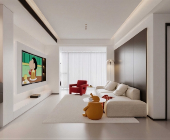 Modern A Living Room-ID:205688958