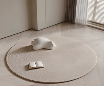 Modern Circular Carpet-ID:165831096