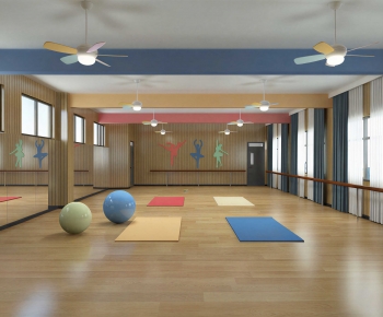 Modern Dance Classroom-ID:799788952