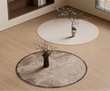Modern Circular Carpet-ID:170211082