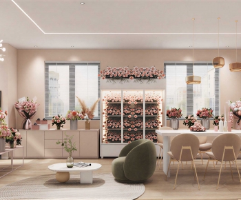 Modern Flower Shop-ID:384444951