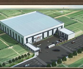Modern Architectural Bird's-eye View Planning-ID:949831063