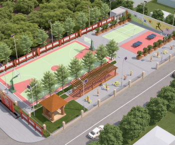 Modern Outdoor Sports Stadium-ID:773983001