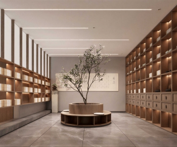 New Chinese Style Exhibition Hall-ID:425510883