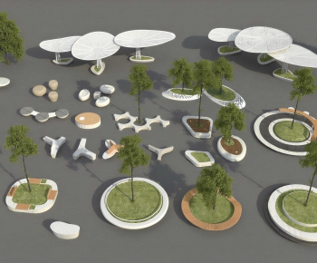 Modern Tree Pool-ID:336885935