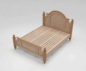 European Style Double Bed-ID:629420327