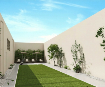 Modern Courtyard/landscape-ID:755829814