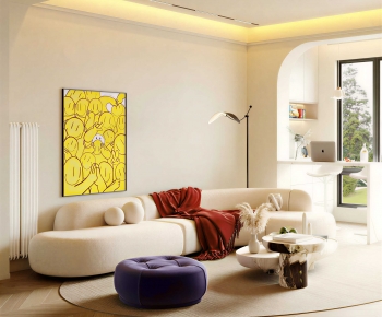 Modern A Living Room-ID:199307929