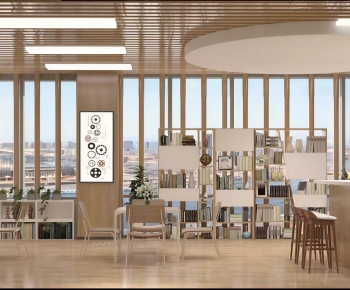 Modern Bookstore Book Bar-ID:750951052