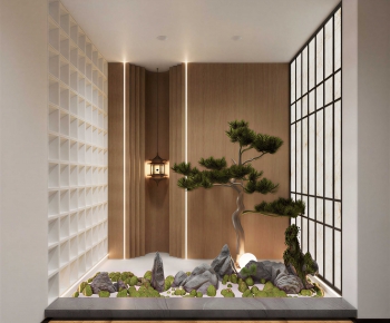New Chinese Style Plant Landscaping-ID:515527967