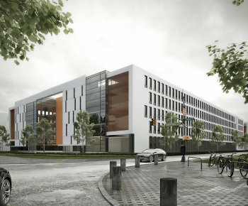 Modern Building Appearance-ID:929330113