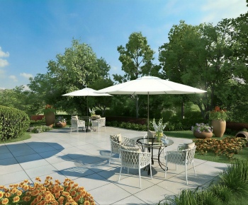 Modern Courtyard/landscape-ID:843935018