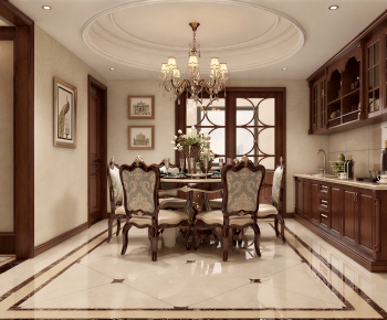 European Style Dining Room-ID:494890295