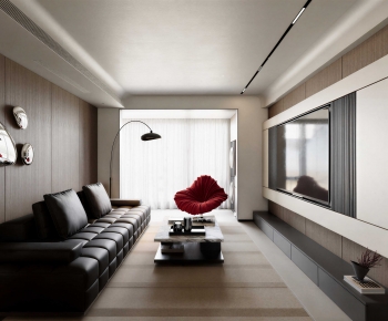 Modern A Living Room-ID:604196072