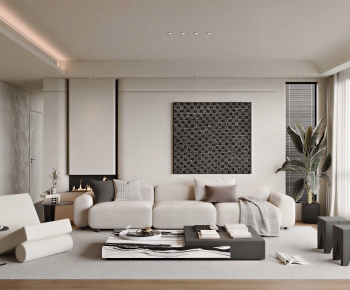 Modern A Living Room-ID:159477007