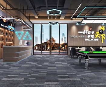 Modern Billiard Room-ID:262413987