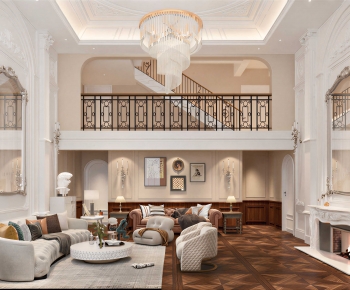 American Style A Living Room-ID:283550029