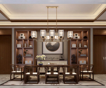 New Chinese Style Tea House-ID:778629841