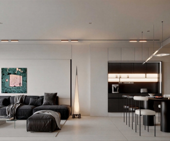 Modern A Living Room-ID:359160993