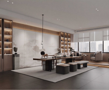 New Chinese Style Tea House-ID:704447038