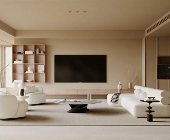 Modern A Living Room-ID:651840932