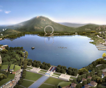 Modern Architectural Bird's-eye View Planning-ID:169431922