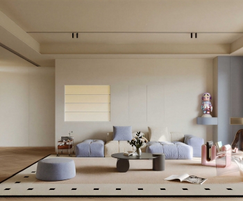 Modern A Living Room-ID:550479921